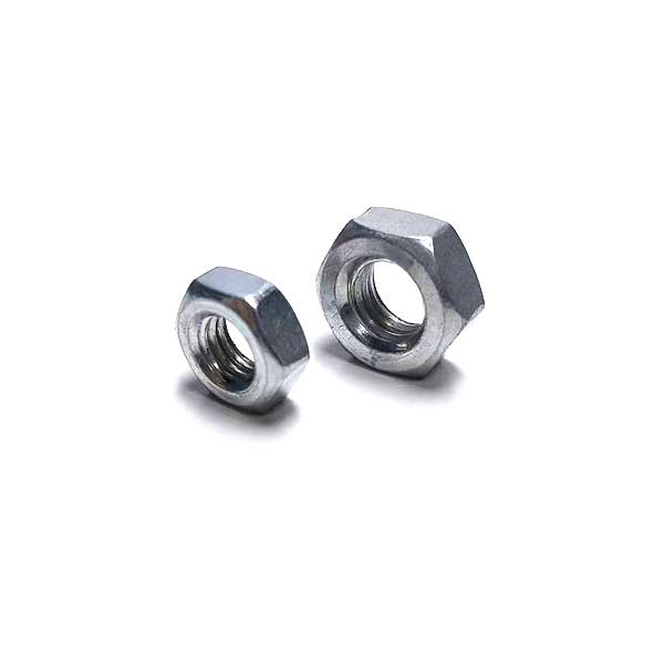 Carbon Steel Hex Jamb Nuts LH RH 1