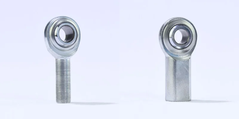 A male heim joint and a female heim joint