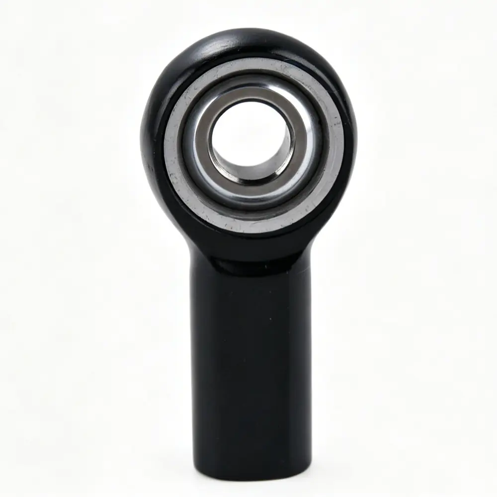 ALJF-rod-end-black-front-view