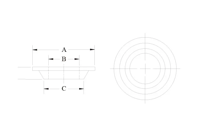 Rod End 隔套 SCW CW 技术图纸