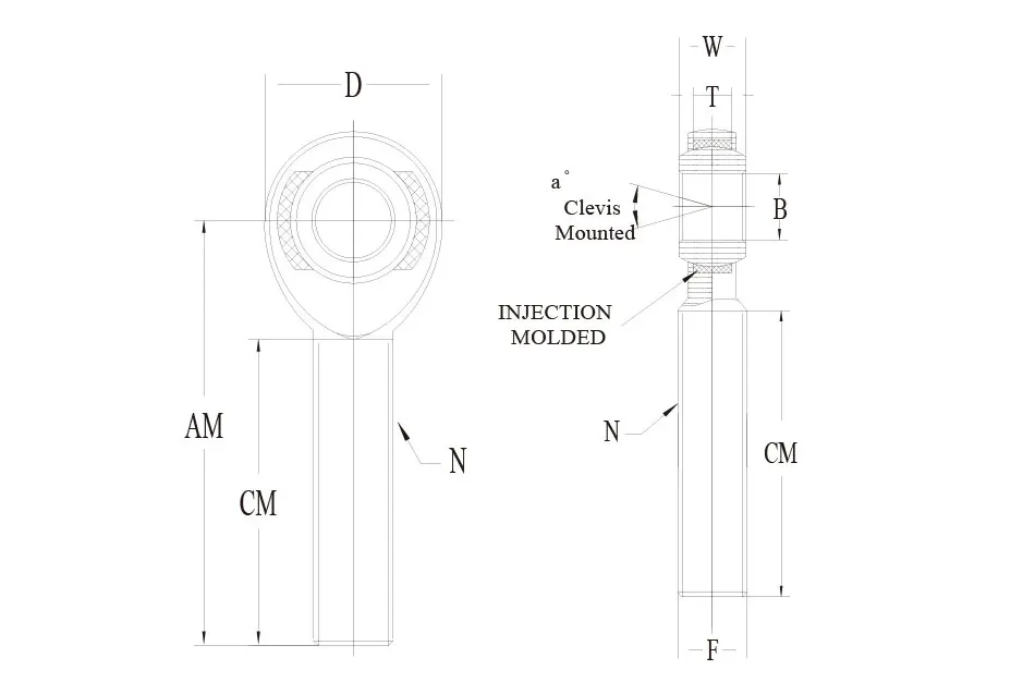 XM-C 系列 Rod End 细节图