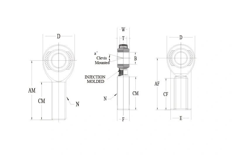 XM XF 系列 Rod End 细节图