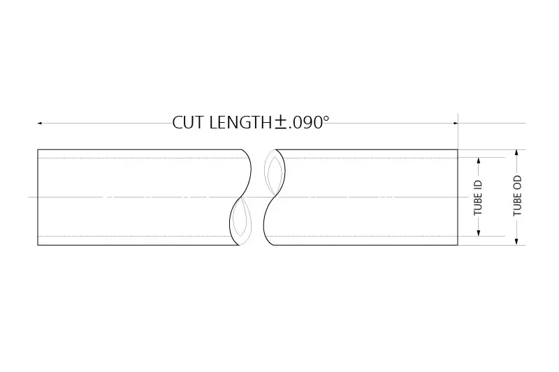 Chromoly Tubing 铬钼钢管技术图纸