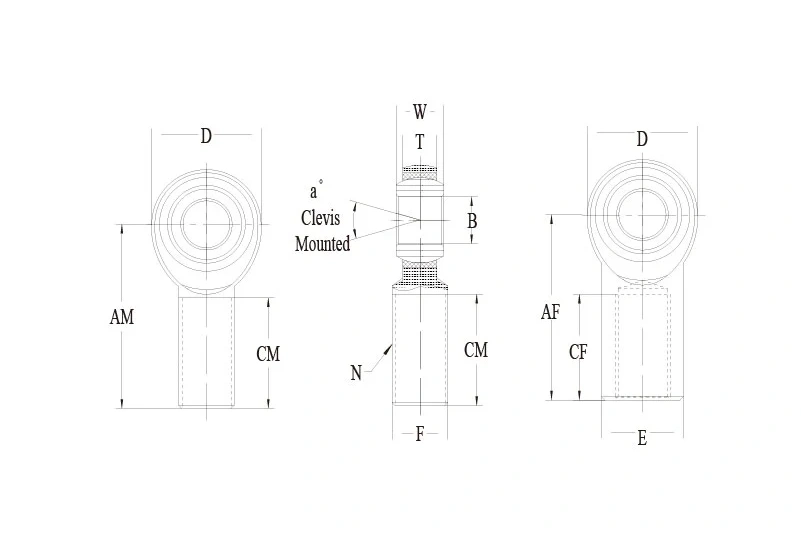 jm-m jf-m 3-piece metric rod end drawing spec page